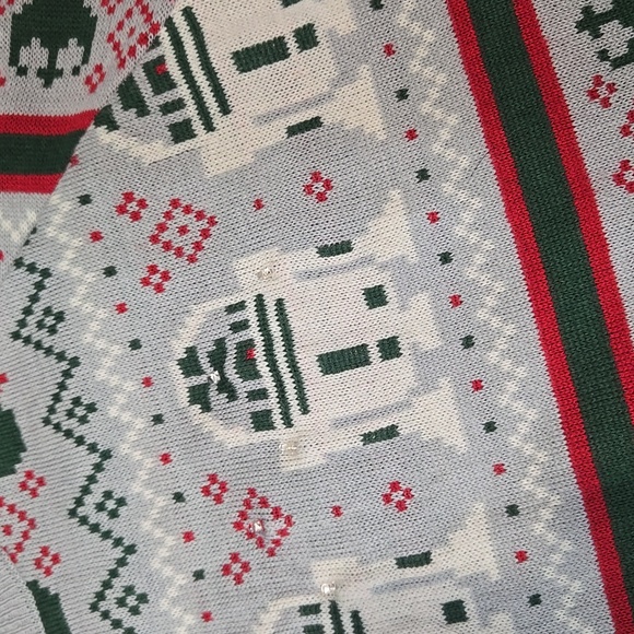 DISNEY R2D2 LIGHT UP CHRISTMAS SWEATER... SIZE LARGE..   #7648 - Picture 6 of 9